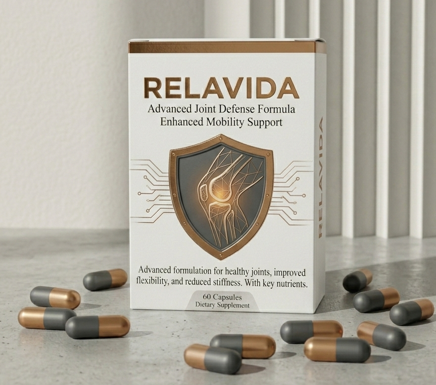Relavida — suplemento para articulações 60 cápsulas